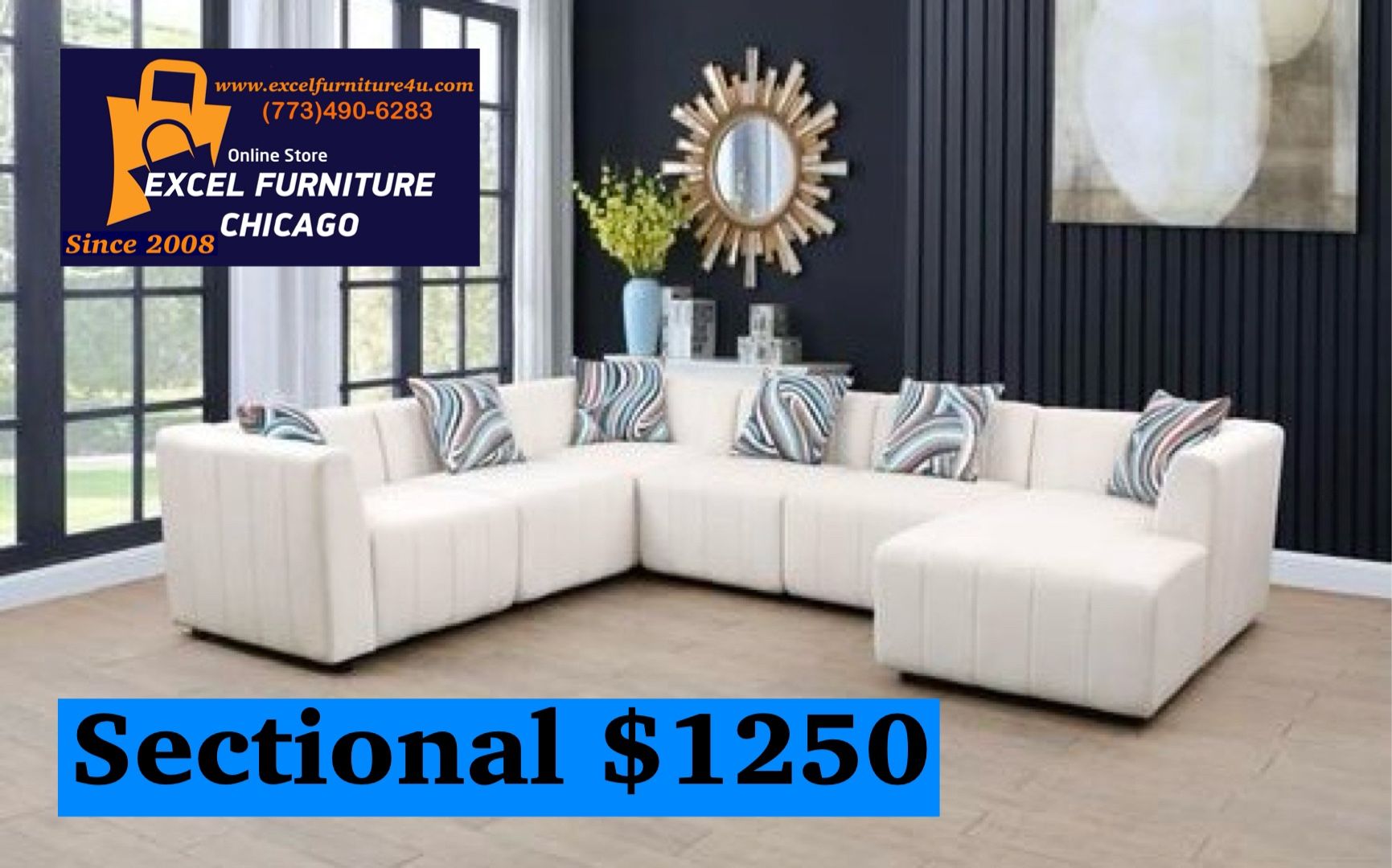 FREE DELIVERY🍀Brand New Sectional Sofa Couch
