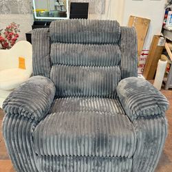 Power Swivel Rocker Recliner Chair for Adults with Massgae and Heat, USB and Type-C Charging Port, Infinite Position, Electric Glider Rocking Chairs f