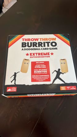 Brand new throw throw burrito dodgeball card game