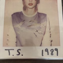 Taylor Swift 1989 Vinyl Record