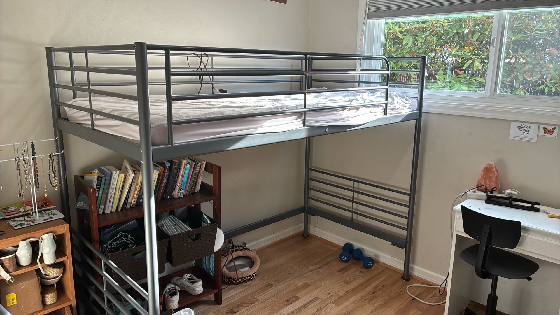 Free IKEA Metal Bunk Bed Frame