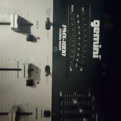 Gemini Mix ,Radio Shack Amplifier, Gemini Box 