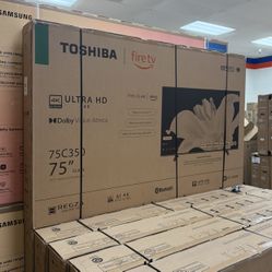 TOSHIBA 75” 4K HDR SMART FIRE TV