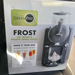Green pan Ice Cream Maker 