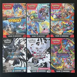 Pokemon TCG - Booster Bundle Lot