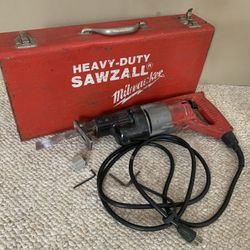 Milwaukee Sawzall 6507, corded