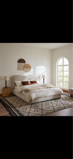 Rochelle Performance Bouclé Bed