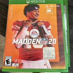 Madden 20 (Xbox One, 2019)