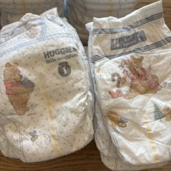 Huggies little snugglers size 1 diapers