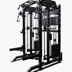VESTA FITNESS 3in1 Squat Rack Power Cage Functional Trainer with Smith Machine 