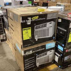 LG Electronics 18,000 BTU 230/208-Volt Window Air Conditioner LW1821ERSM Cools 1,000 Sq. Ft. with ENERGY STAR and Remote, Wi-Fi Enabled