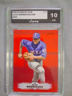 2025 topps Alex Rodriguez graded 10