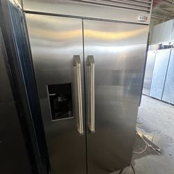 Ge monogram 42”built in refrigerator freezer