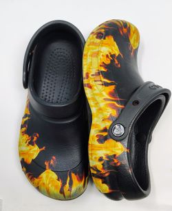 Limited Edition Flame Crocs