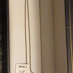 Michael Kors Sterling Silver Locket Necklace