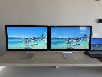 Apple 27" LED Cinema Display A1316 | $175 Each or $325 Pair
