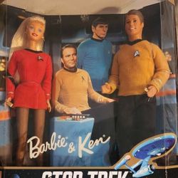 Star TREK Barbie & Ken