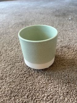 Ceramic pot with Speckled Glaze