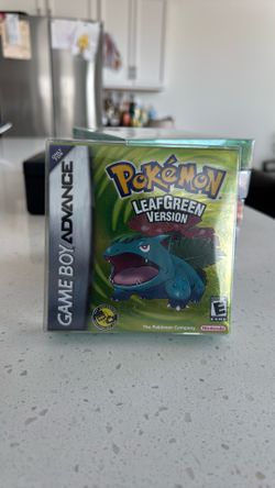 Pokemon Leafgreen GBA CIB • 100% OEM Cartridge