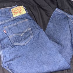 Black And Blue Levi’s Jeans 501s😏