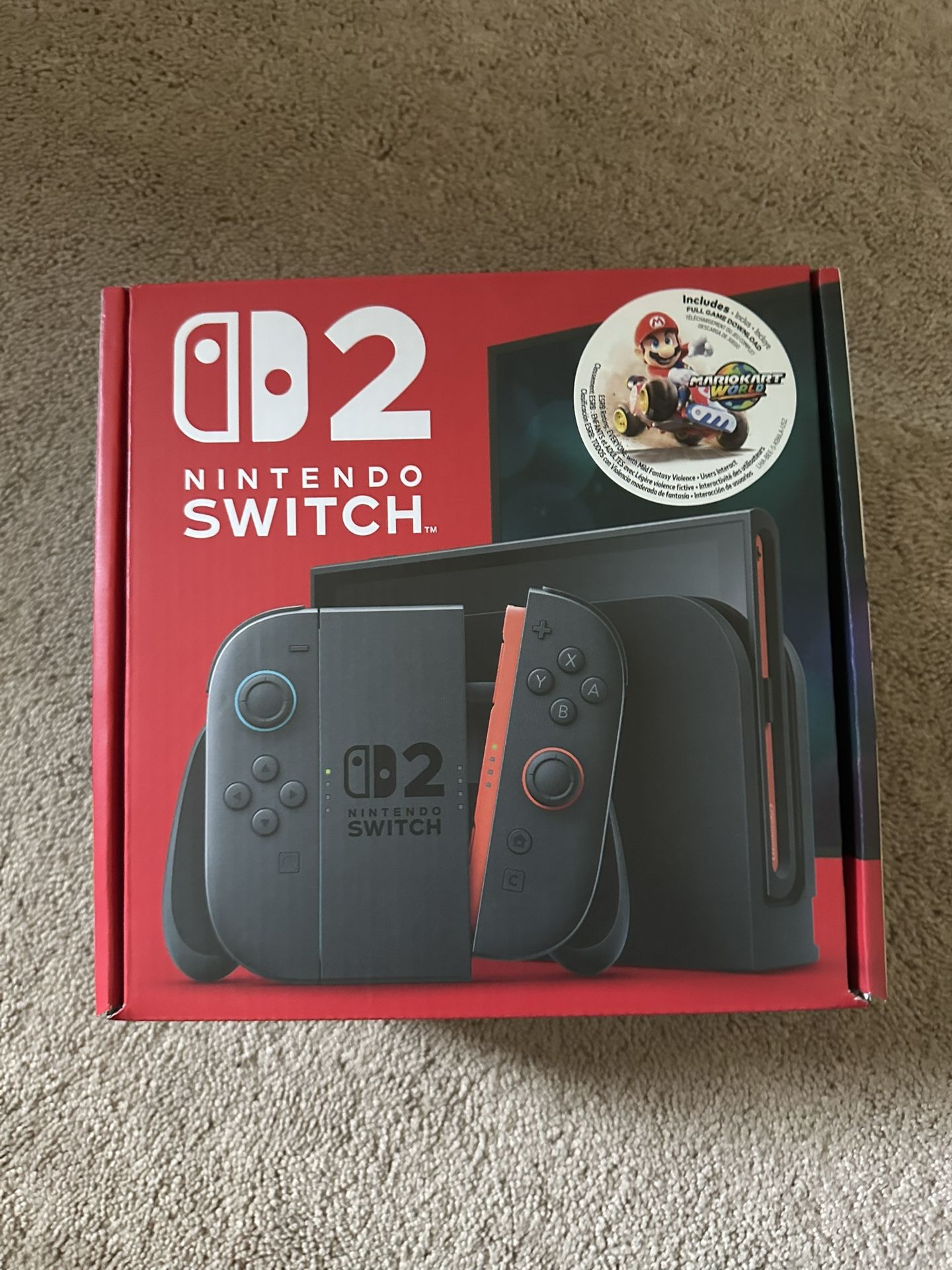 Nintendo Switch 2 + Mario Kart World