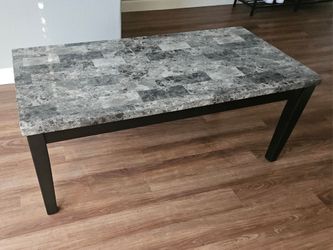 Modern Faux Marble Coffee Table Set + 2 Side Tables
