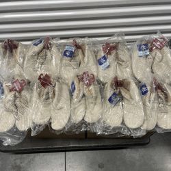 NEW Memory Foam Slippers Size L 9-10 **10 available, $7 each**