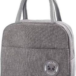 new Lunch Bag Insulated Lunch Bag Women or Men,Waterproof and Reusable Lunch Box for Women Men Office Children School Picnic,High Capacity Striped Lu