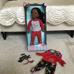 American Girl Doll 18in Retired Madame Alexander Perfect 4 Gift $50 FIRM