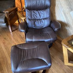 Leather chair 