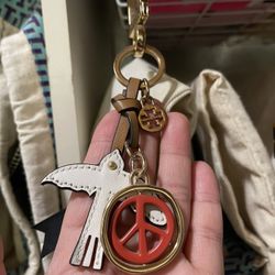 Tory Burch keychain