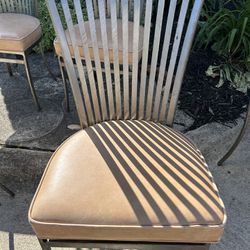 Shaver -Howard 1980’s Postmodern Steel Chairs - 6