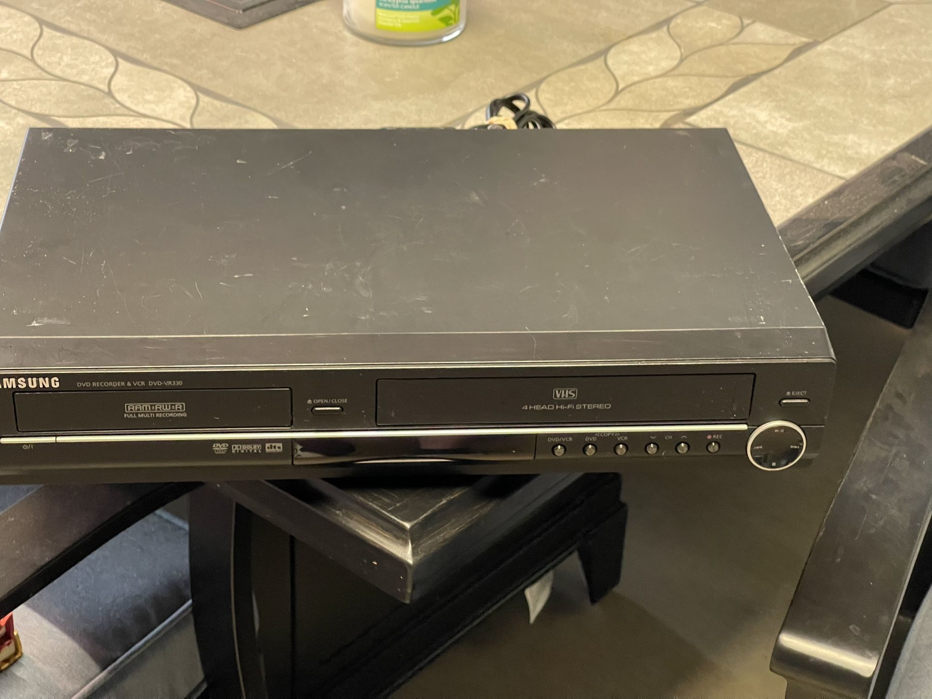 Samsung Vcr Player Dvd Recorder  No Remote