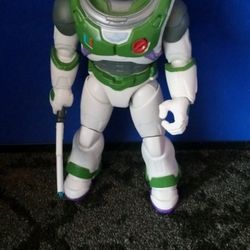 Toy Story Buzz Lighting Talking And Light Up Sword 11inch Tall Like New Condition