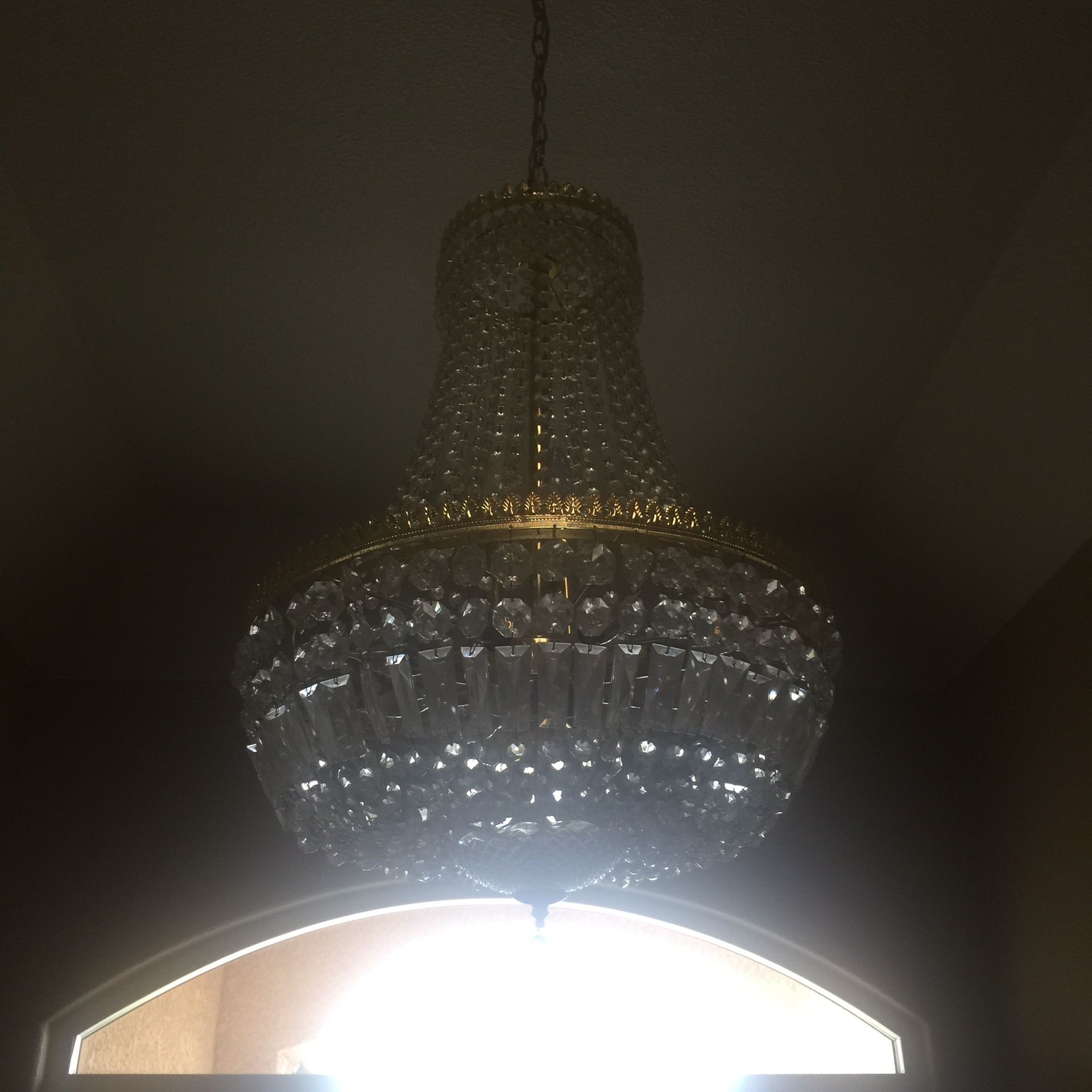 Crystal chandelier