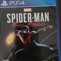 Playstation 4 PS4 SPIDERMAN Miles Morales 