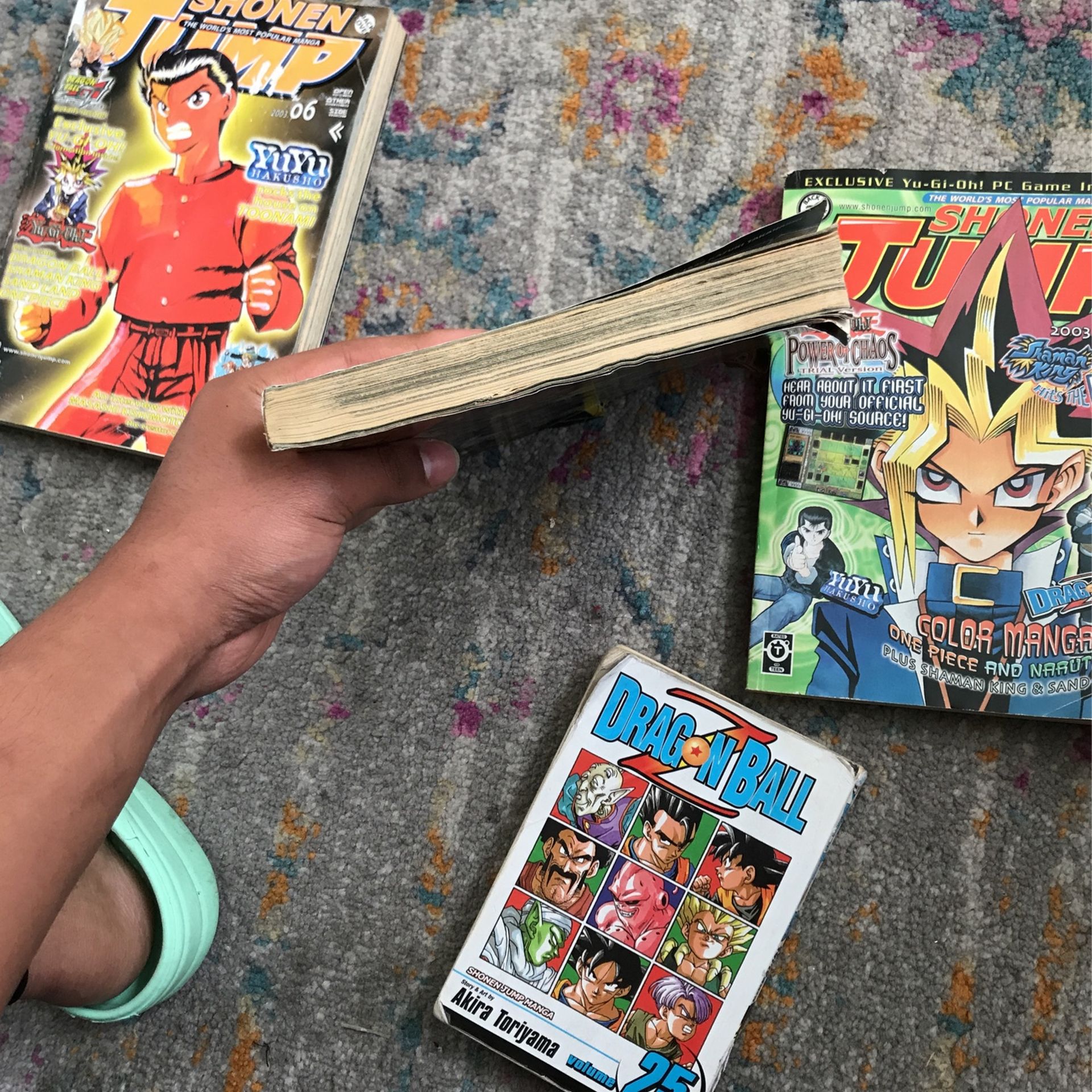 Collecter Items, Shonen Jump manga