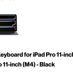 New Apple Magic Keyboard for iPad Pro 11-inch (M5)/iPad Pro 11-inch (M4) - Black