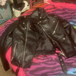 Leather Jacket Small 