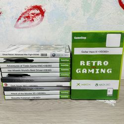 Microsoft Xbox 360 Games , These are collectible games send me offer