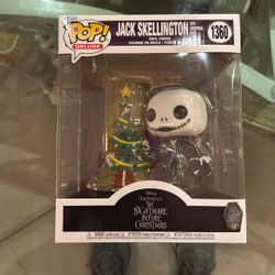 Funko Pop Jack Skellington With Christmas Door