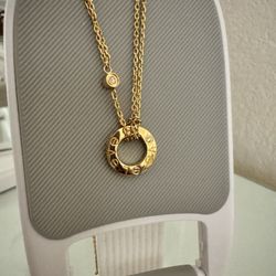 Water Resistance Love Necklace 