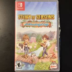 NEW & SEALED! Story of Seasons: A Wonderful Life – Nintendo Switch Game