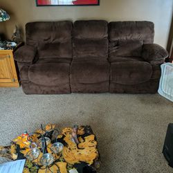 Lazy Boy Couch And Loveseat It Is Chocolate Brown