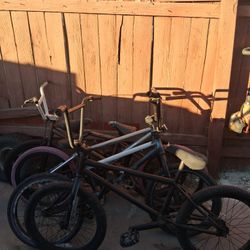 Black twenty inch bike