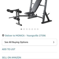 Weight lifting machine