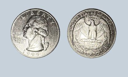 USA 1/4 Dollar , 1995 D