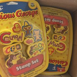 Curious George Stamp Set