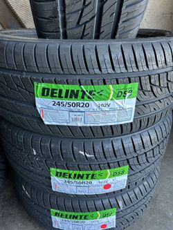 245/50/20 Set De Nuevas Llantas 