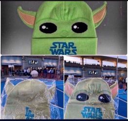 LOS ANGELES DODGERS STAR WARS BEANIE NIGHT SGA 2023 YODA SEALED NEW